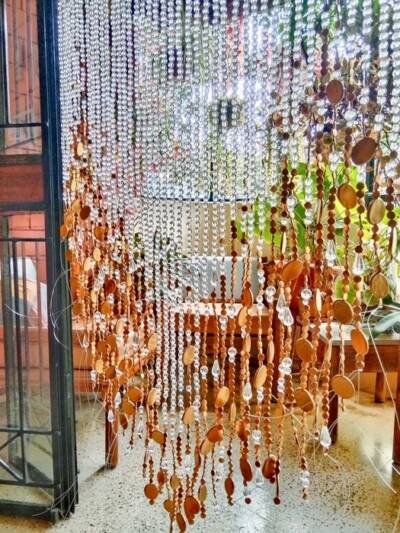Vintage Style Bead Curtains For Decor White Gold Vintage Bead Curtain Designs By Memories Of A Butterfly