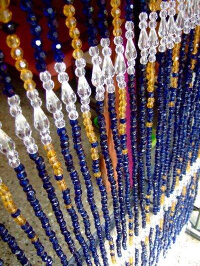 Designer Beads Curtains For Living Room Living Room Design Navy Blue Crystal Drapes