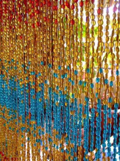 Best Glass Beaded Curtain Best Colourful Rainbow Glass Beads Curtain
