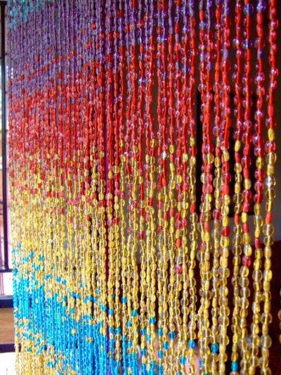 Best Glass Beaded Curtain Closet Door Rainbow Design Bead Curtain