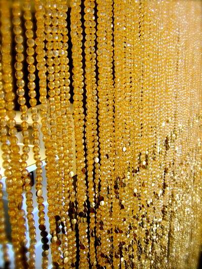Buy Best Hotel Room Divider Champagne Crystals For Curtain Of Beads For Spa Private Rooms