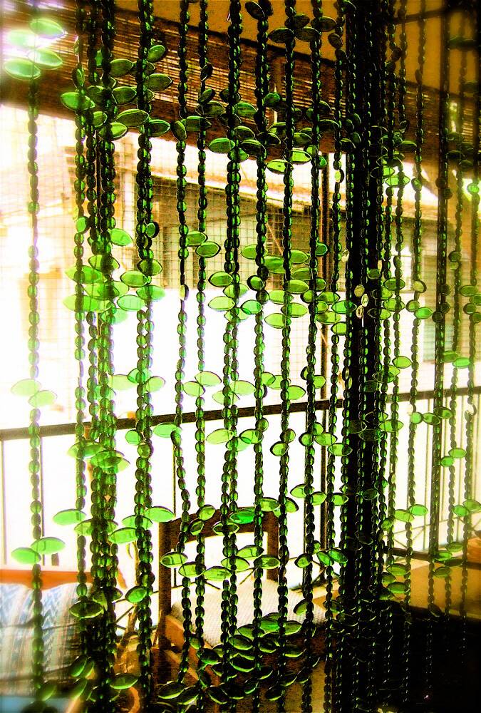 Sunshine Designer Door Bead Curtain Interior Design Feature With Shimmering Handcrafted Beads