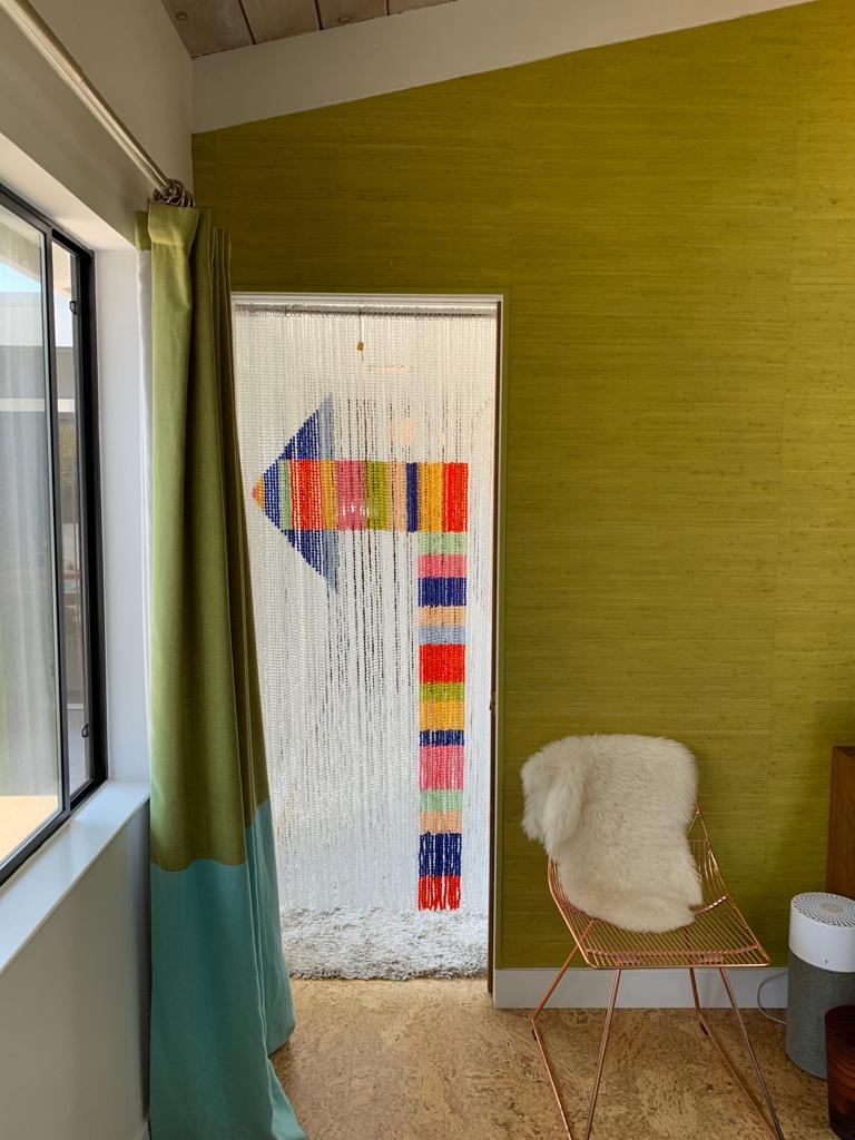 San Francisco Pop Art Interior Design Beaded Curtain