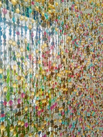 Colorful Glass Bead Curtain Glass Bead Curtain