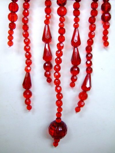 Red Crystal Room Divider Buy Best Beautiful Red Crystal Room Divider – Top New York Bead Curtain - Image 3