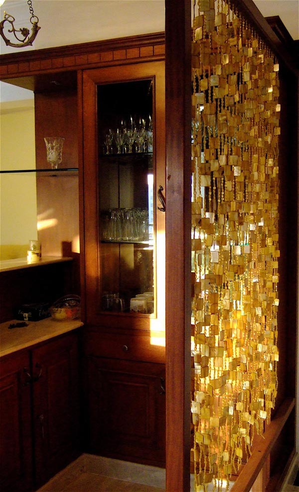 Shell Bead Curtain Room Partition
