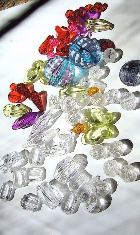 Acrylic Colored Crystal Bead Curtain