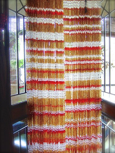 Crystal Bead Curtain Interior Decor