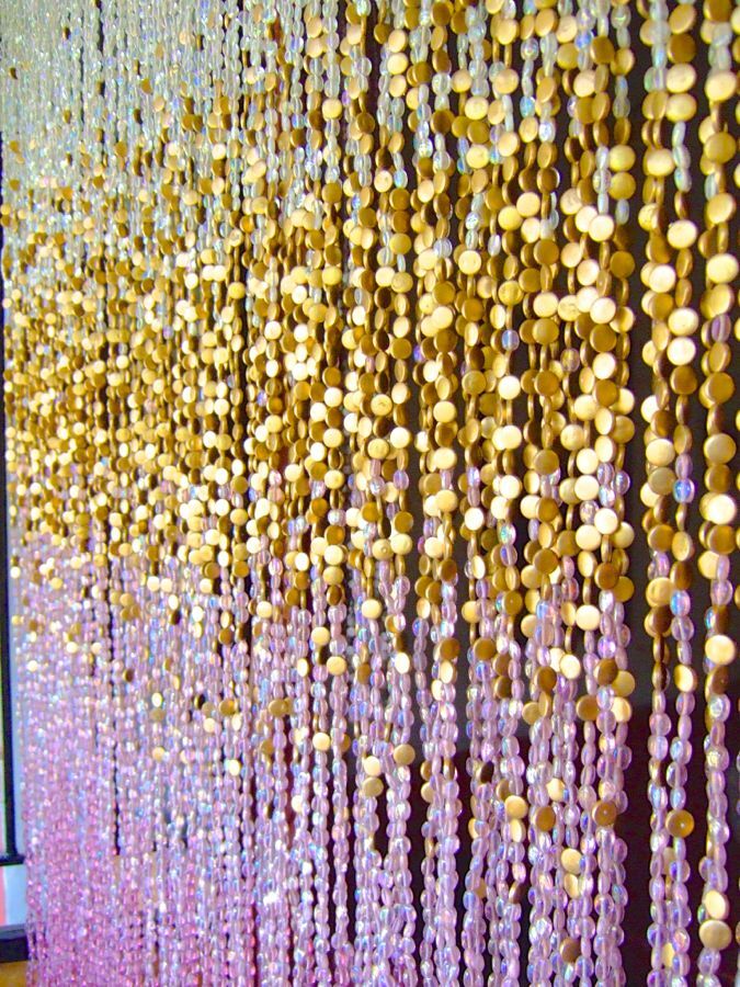 Living Room Antique Beaded Curtain