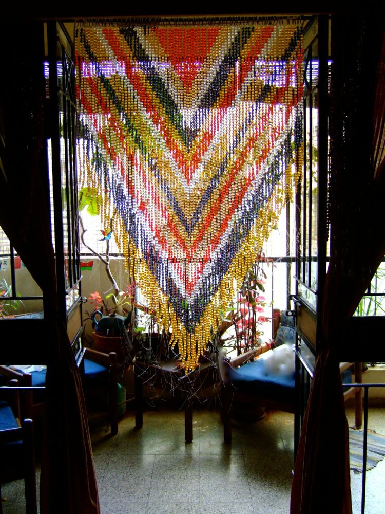 Aztek Design Crystal Beaded Curtain