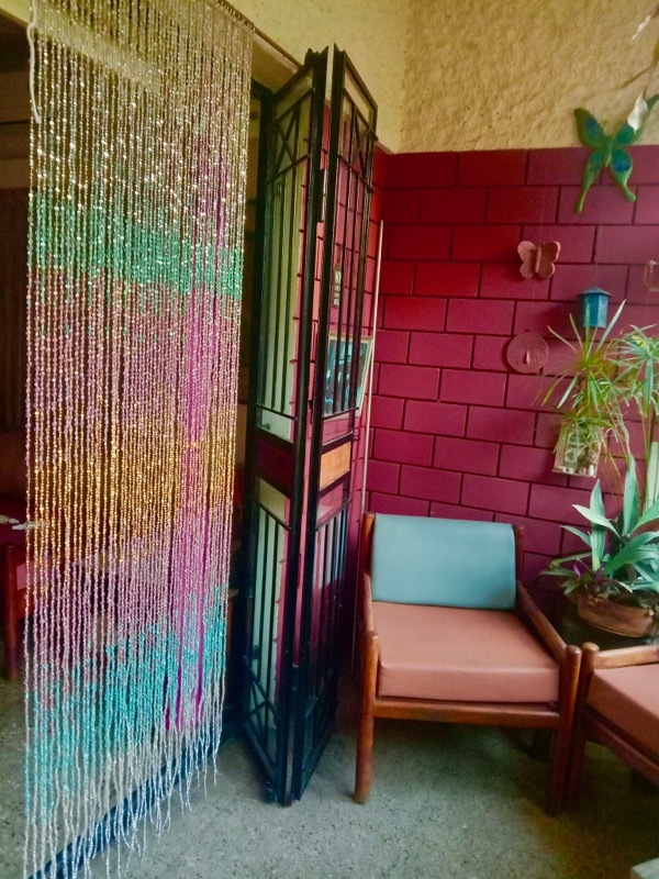 Handmade Rainbow Glass Beaded Curtain