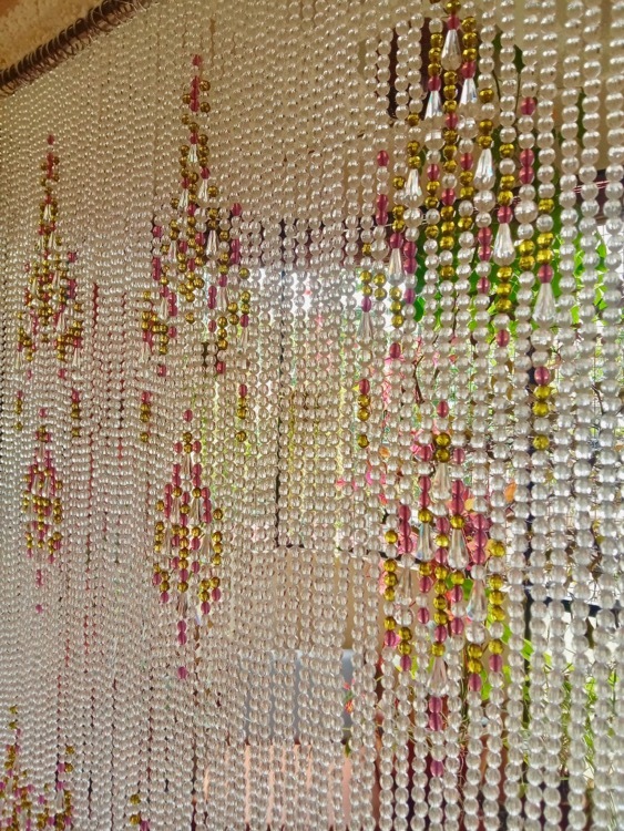Luminescent Beaded Room Divider Curtain