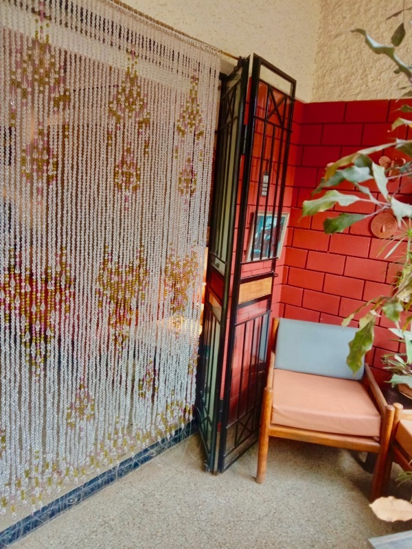 Taj Mahal Inspired Beaded Room Divider