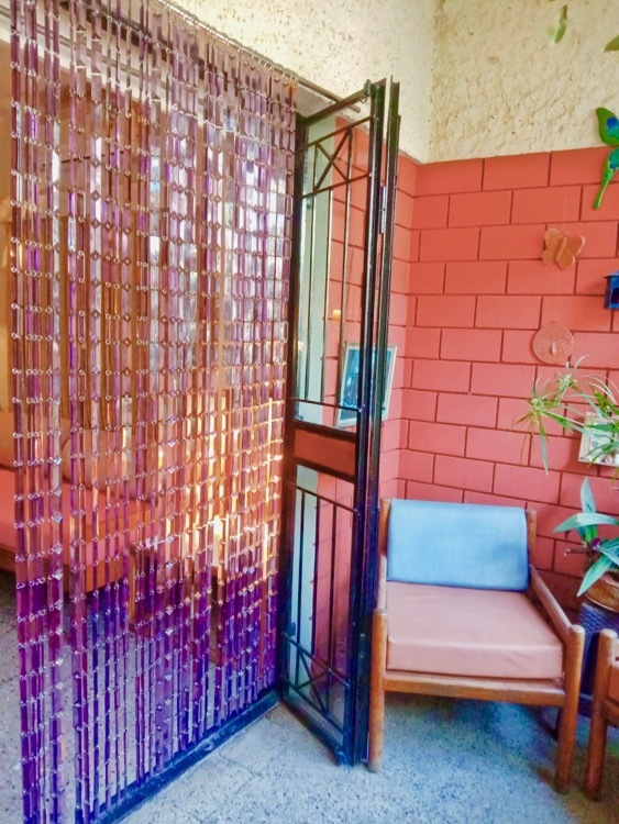 Shop Purple Rectangular Crystal Room Divider