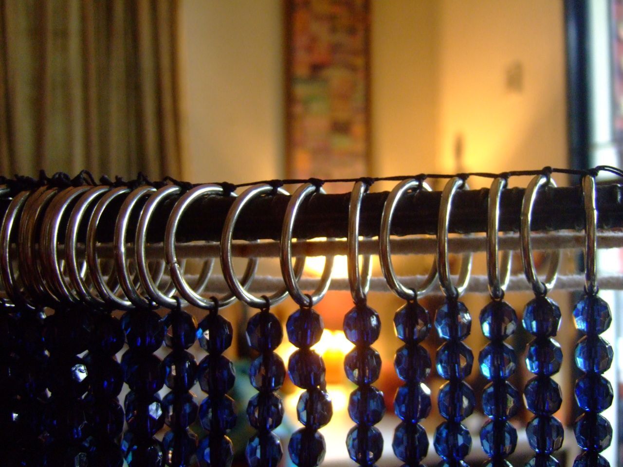 Installation Beaded Curtain