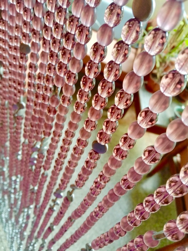 Glass Beaded Curtain For Contemporary Interiors Room Divider Curtain