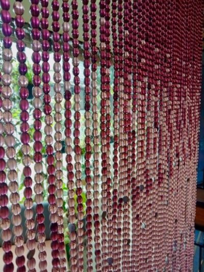 Glass Beaded Curtain For Contemporary Interiors Room Divider Curtain