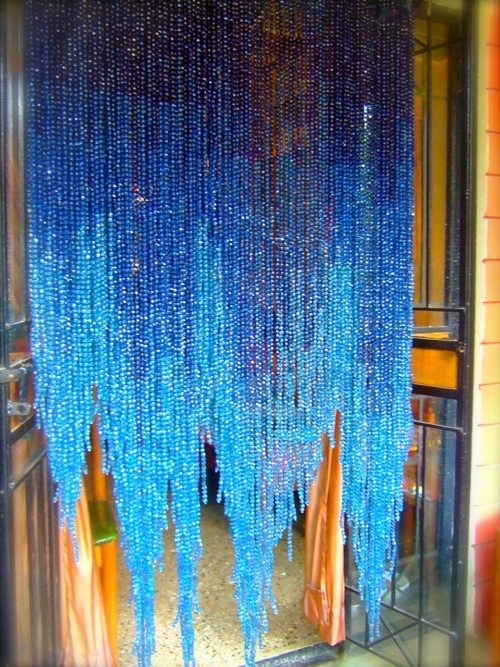 Blue Ombre Crystal Bead Curtain Design Australia Beaded Curtain Online