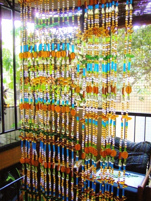 Room Divider Bead Curtain Restaurant Room Divider