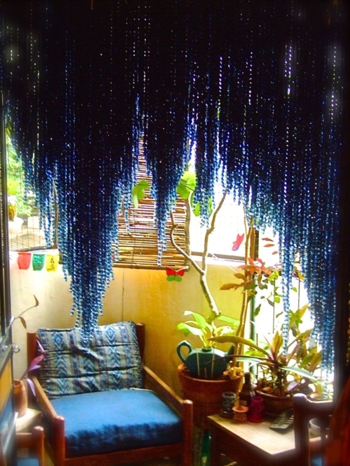 Blue Ombre Crystal Bead Curtain Design Blue Ombre Living Room Balcony Beads Curtains