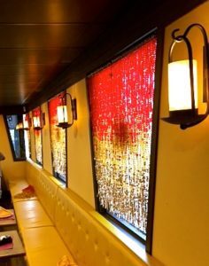 Modern Room Divider For Living Space New York Restaurant Widow Bead Curtain