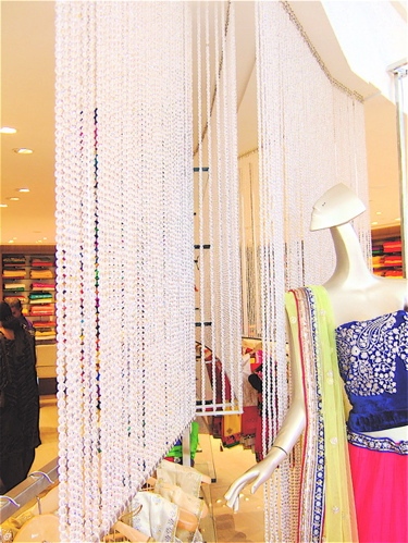 Visual Merchandising Bead Curtain Visual Merchandising Bead Curtain