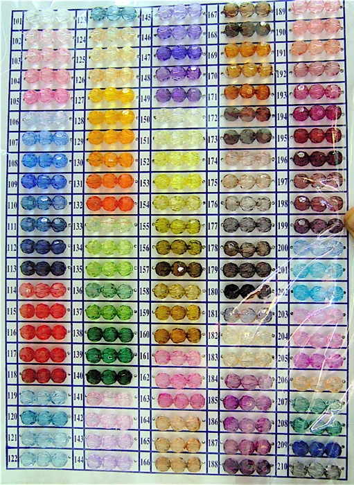 Colored Crystal Bead Curtain Crystal Bead Curtain