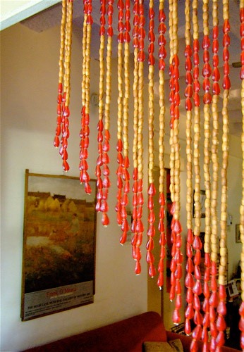 Wood &Amp; Glass Bead Curtain For Interiors