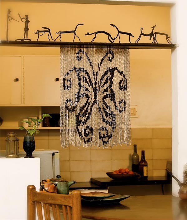 Butterfly Bead Curtain