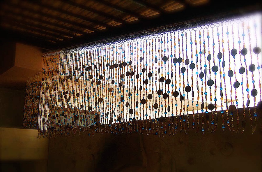 Multicolor Bead Curtain