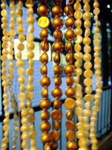 Pearl Effect Beads For Curtains For Room Decor
