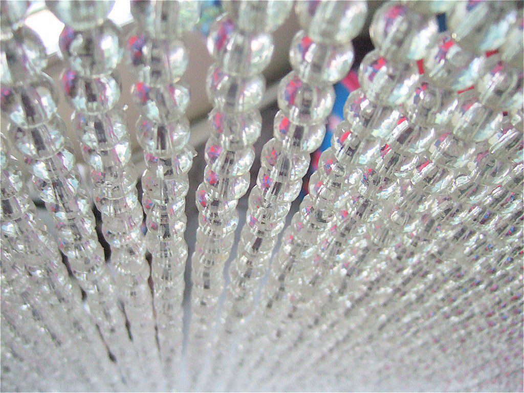 Grand Cayman Island Crystal Bead Curtain Installation