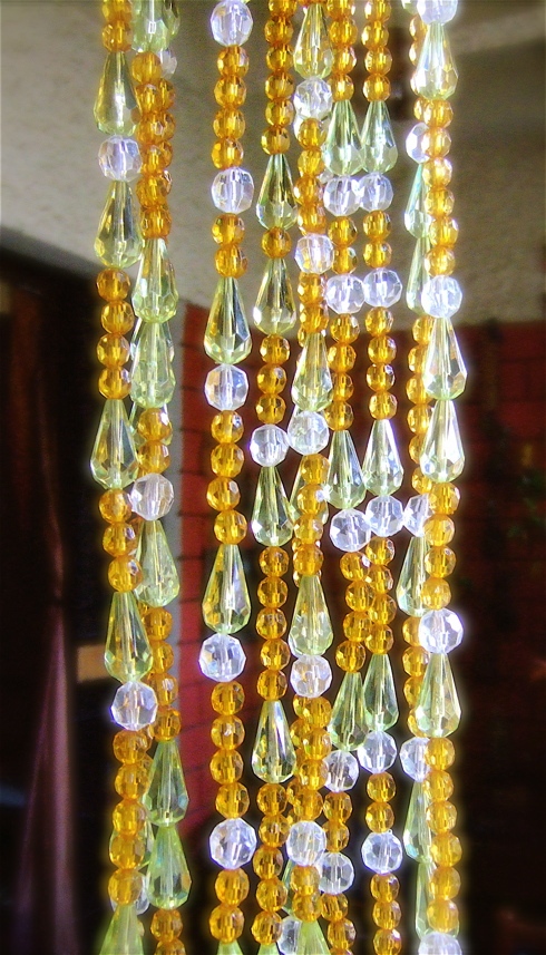 Grand Cayman Island Crystal Bead Curtain Installation