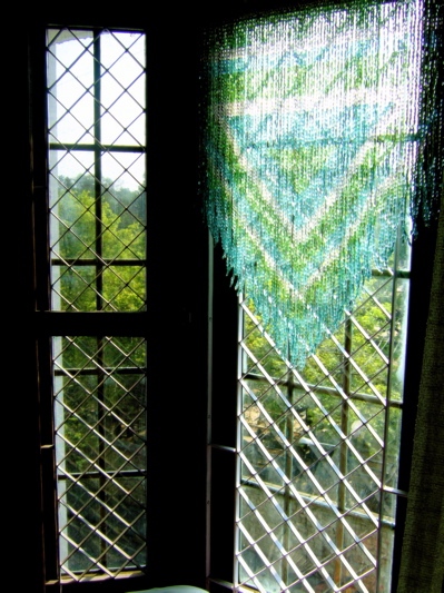 Sea Blue Green Aztek Bead Curtain Sale Bead Curtain