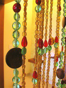 Multicolor Bead Curtain