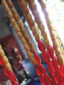 Wood &Amp; Glass Bead Curtain For Interiors