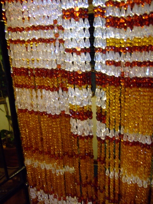Grand Cayman Island Crystal Bead Curtain Installation