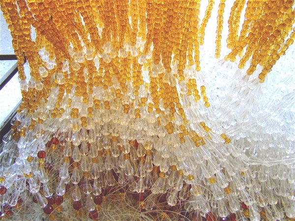 Grand Cayman Island Crystal Bead Curtain Installation