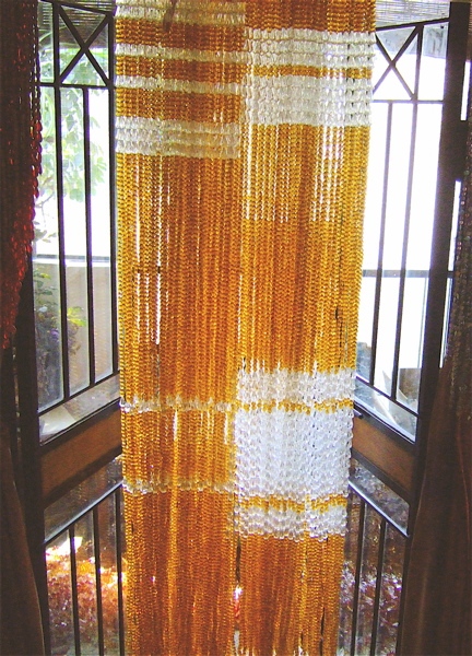 Grand Cayman Island Crystal Bead Curtain Installation