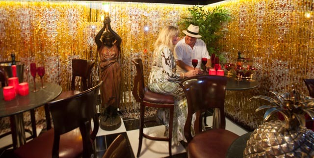 Grand Cayman Island Crystal Bead Curtain Installation