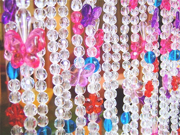 Kids Room Crystal Bead Curtain