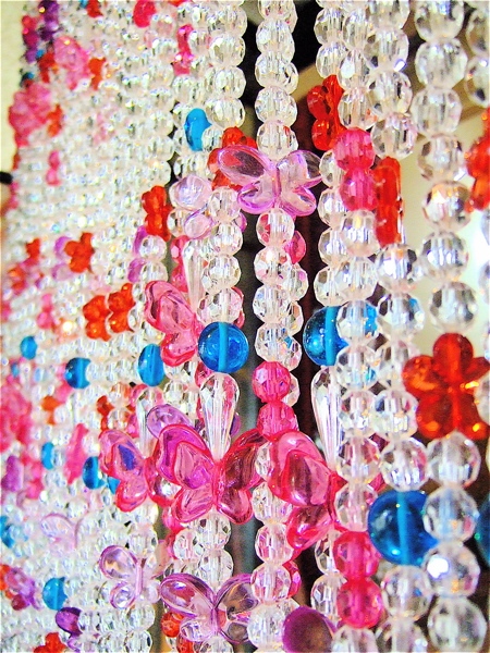 Acrylic Butterfly Bead Shop High Quality Bead Curtain