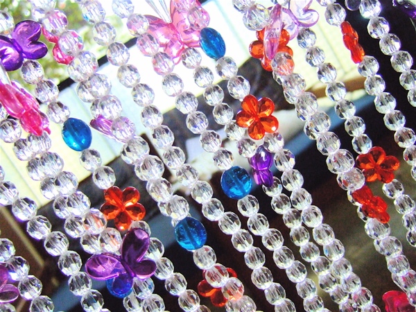 Kids Room Crystal Bead Curtain