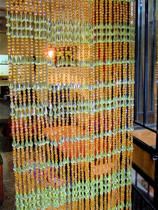 Grand Cayman Island Crystal Bead Curtain Installation
