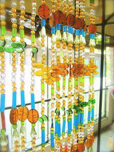 Mixed Shaped Beads Beautiful Room Divider