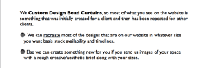 Shop Online Beaded Curtain Interior Design