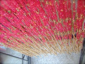 Pooja Room Bead Curtain