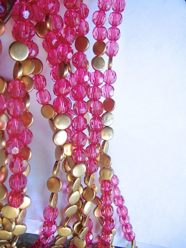 Shop Bead Curtain Buy Pomegranate Gold Beaded Curtain