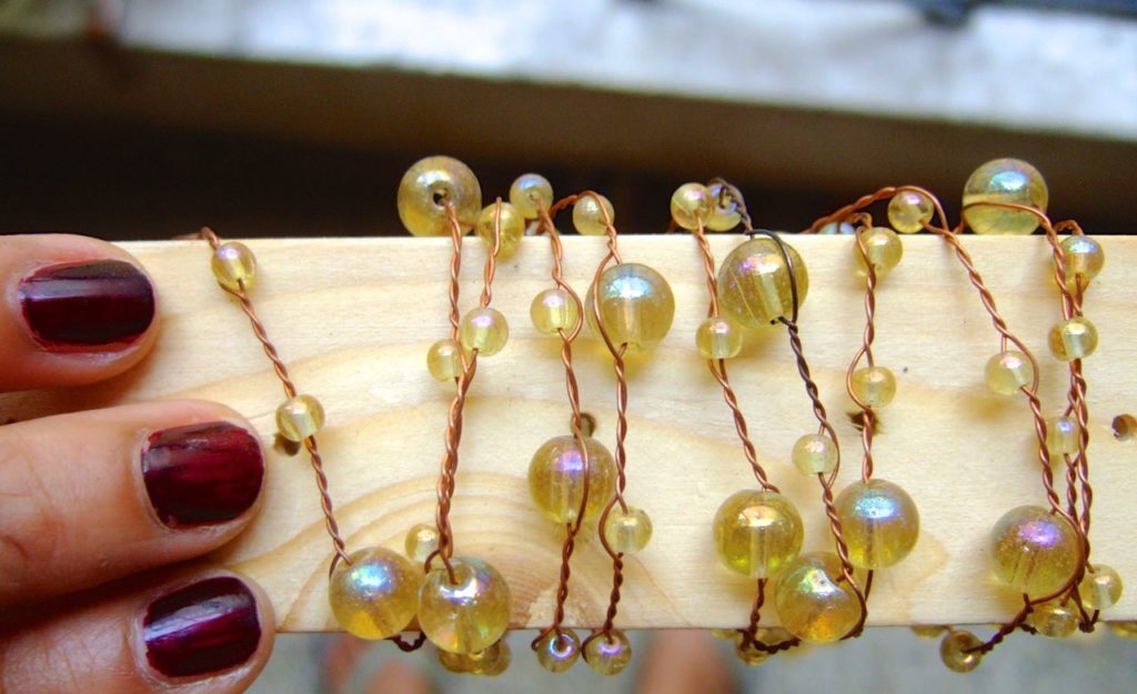 String Bead Curtain