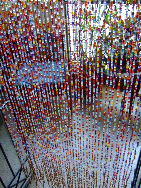 Beautiful Glass Beaded Curtain Interiors Room Separator